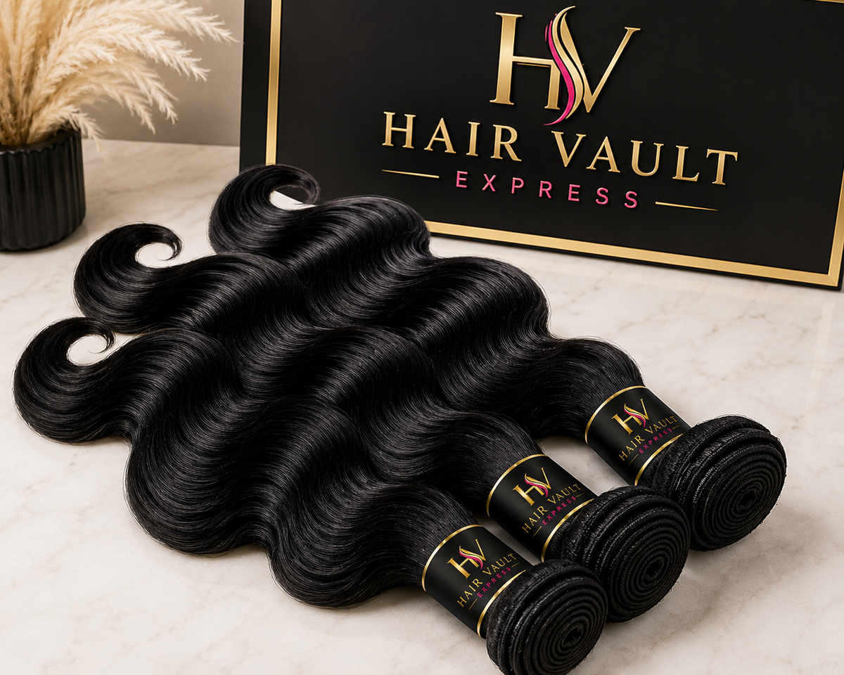 3 X Virgin Hair Bundles Body Wavy