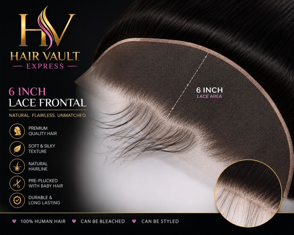 13" x 6" HD Lace Frontal Free Parted Straight
