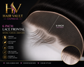 13" x 6" HD Lace Frontal Free Parted Straight