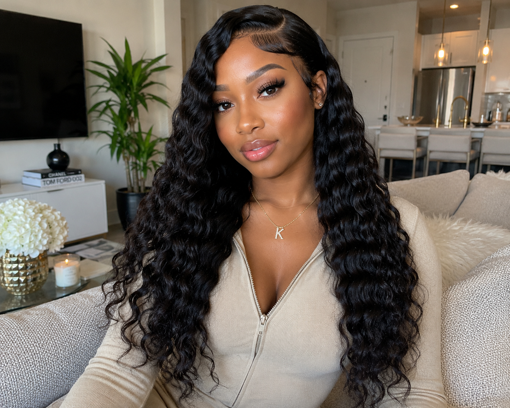 100% Virgin Hair Bundles Brazilian Deep Wavy