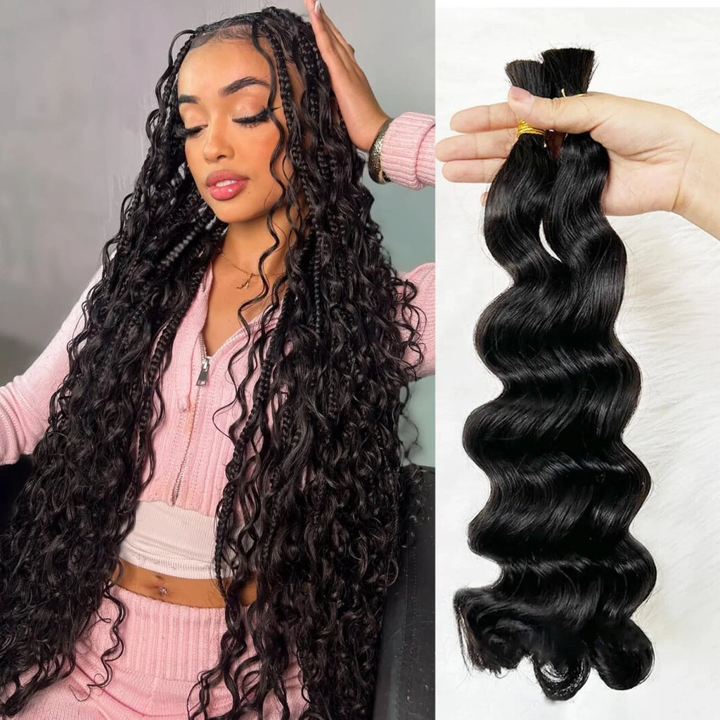 Loose Wave Bulk Hair For Braiding