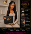 13x6 Lace Parting Max 3D Cap Glueless Frontal Lace Wig 150% Density Straight