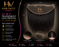 13" x 4" Transparent Lace Frontal Free Parted Straight
